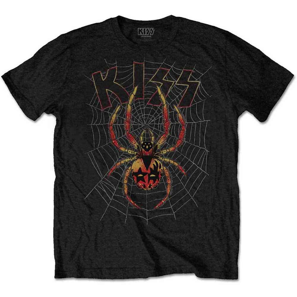 Kiss - Spider T-shirt Homme - Noir